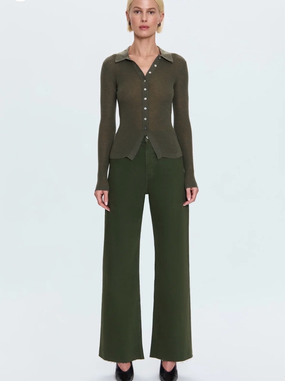 PISTOLA PENNY HIGH RISE WIDE LEG JEAN - LAUREL Wide-Leg High-Rise Pants